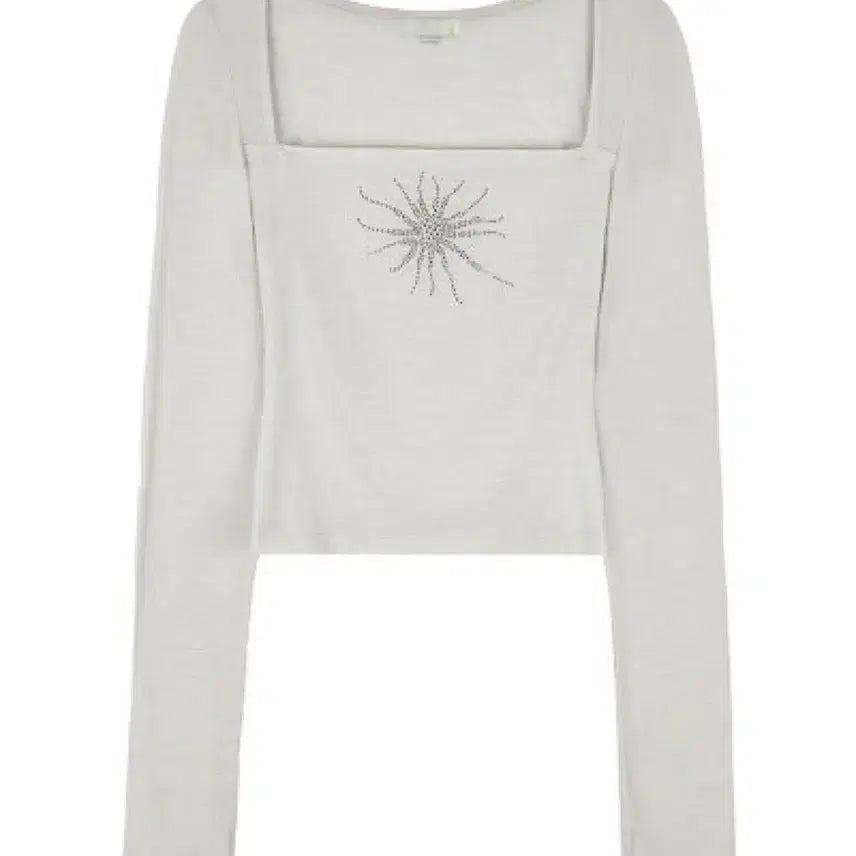 [BUNJANG] bonnae Hotfix Finger Hole Top / bonnae 본네 Hotfix finger hole top (skin)