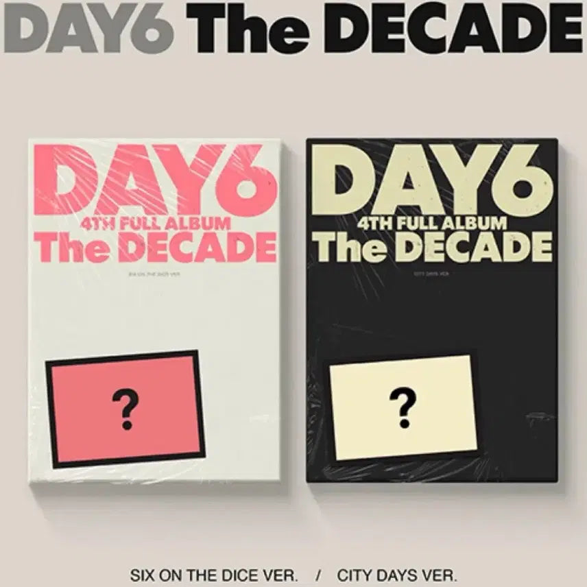 데이식스 미개봉 앨범 팝니다(네컷포함)