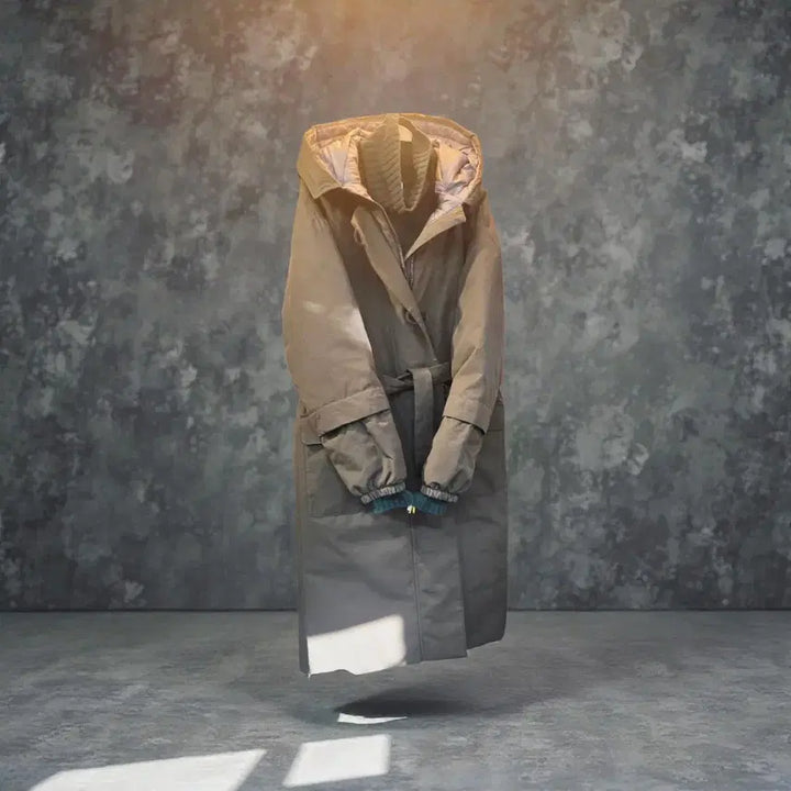 [BUNJANG] S'MaxMara Hooded Long Padded Coat / S'MaxMara 후드 롱패딩