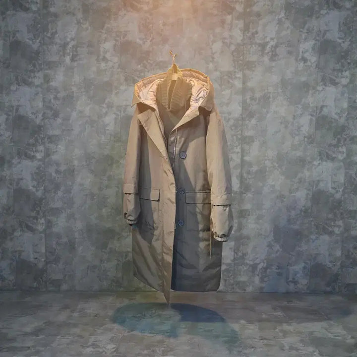 [BUNJANG] S'MaxMara Hooded Long Padded Coat / S'MaxMara 후드 롱패딩