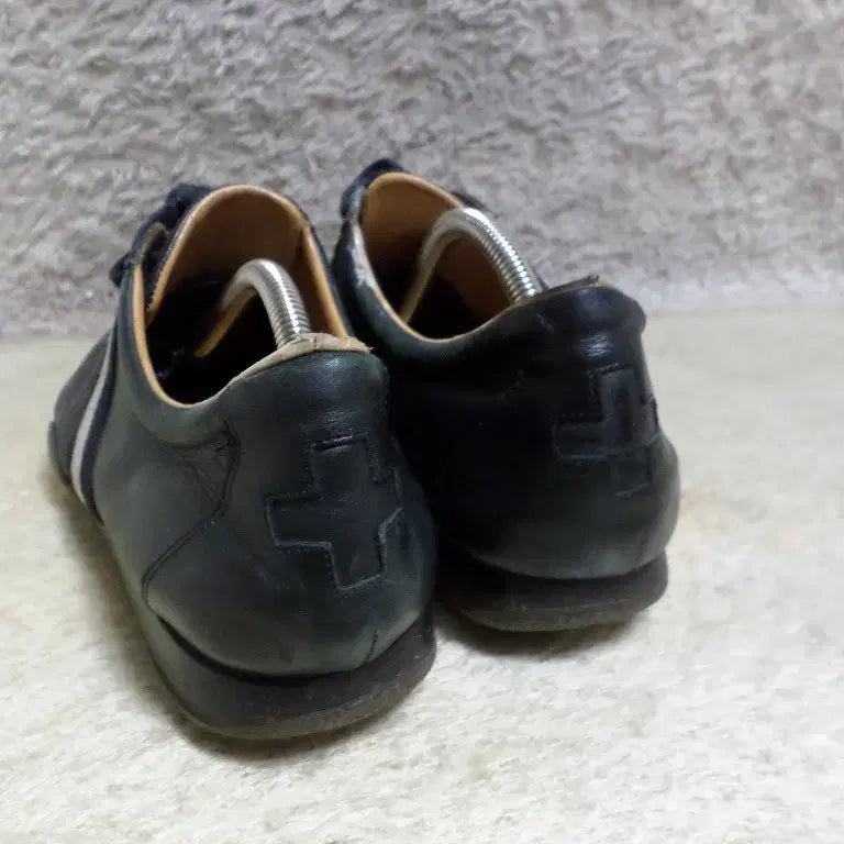 [BUNJANG] Bally Black Sneakers / 후루룩구제 270-275 발리 삼선 블랙 스니커즈 구두 로퍼 중고 신발