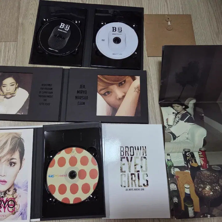 브라운아이드걸스 앨범 세트 (미료 친필싸인)