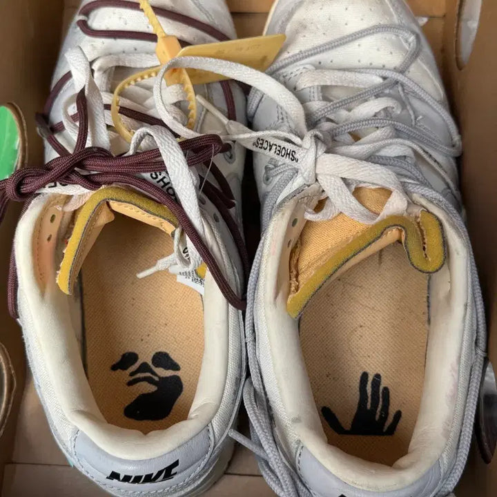 [BUNJANG] Nike Off-White Dunk Lot 46 Sneakers / 나이키 X 오프화이트 덩크 lot46