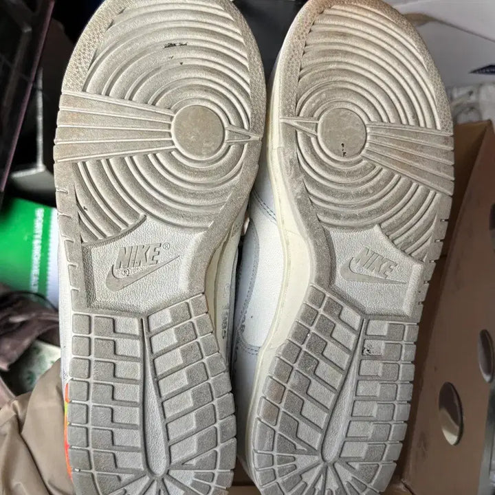 [BUNJANG] Nike Off-White Dunk Lot 46 Sneakers / 나이키 X 오프화이트 덩크 lot46