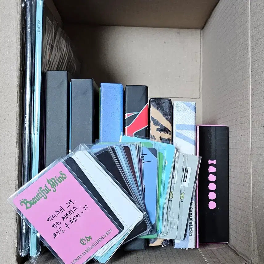 엑스디너리히어로즈 엑디즈 개봉 미개봉 앨범, 공포 미공포 일괄