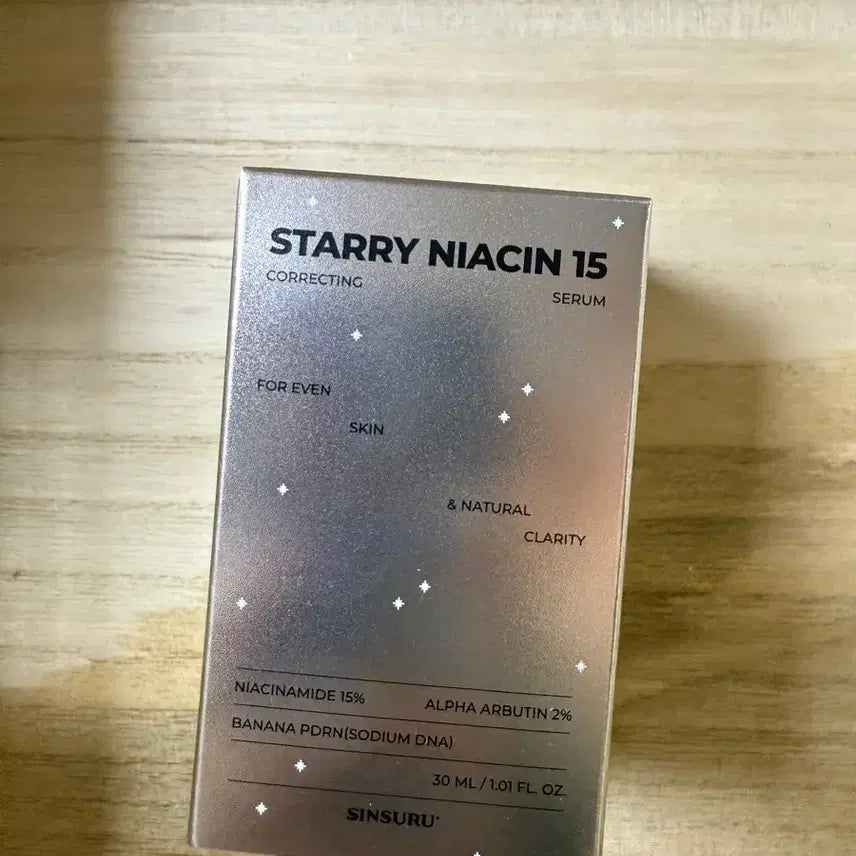 [BUNJANG] Sinseoru Starry Niacin 15 Correcting Serum (Sealed) / 신스루 스테어리 나이아신 15 코렉팅 세럼 새상품