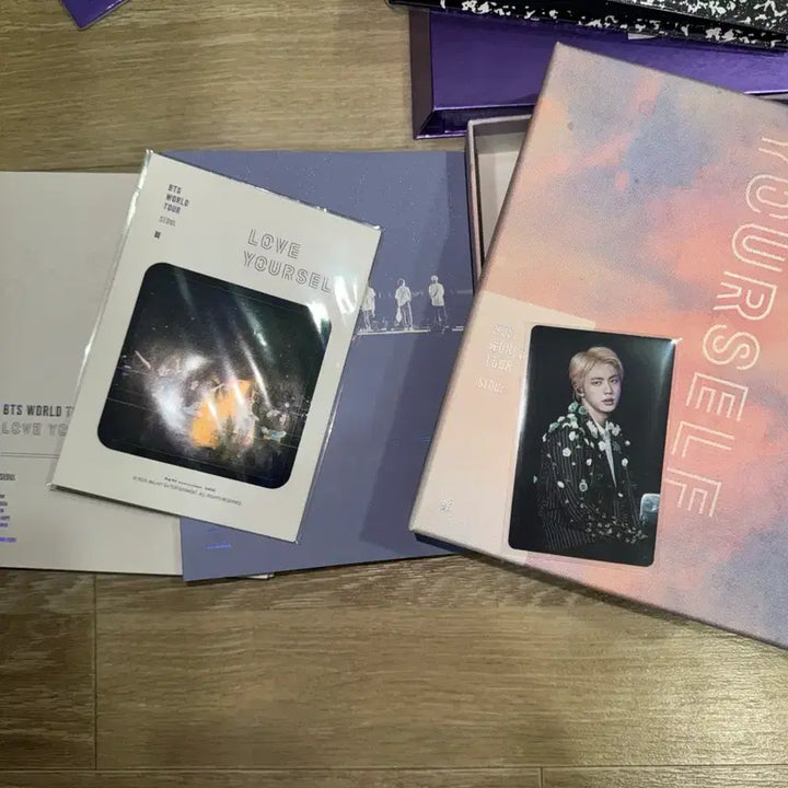 방탄 럽셀 서울콘 딥디 김석진포카포스터 세트 디비디 bts dvd