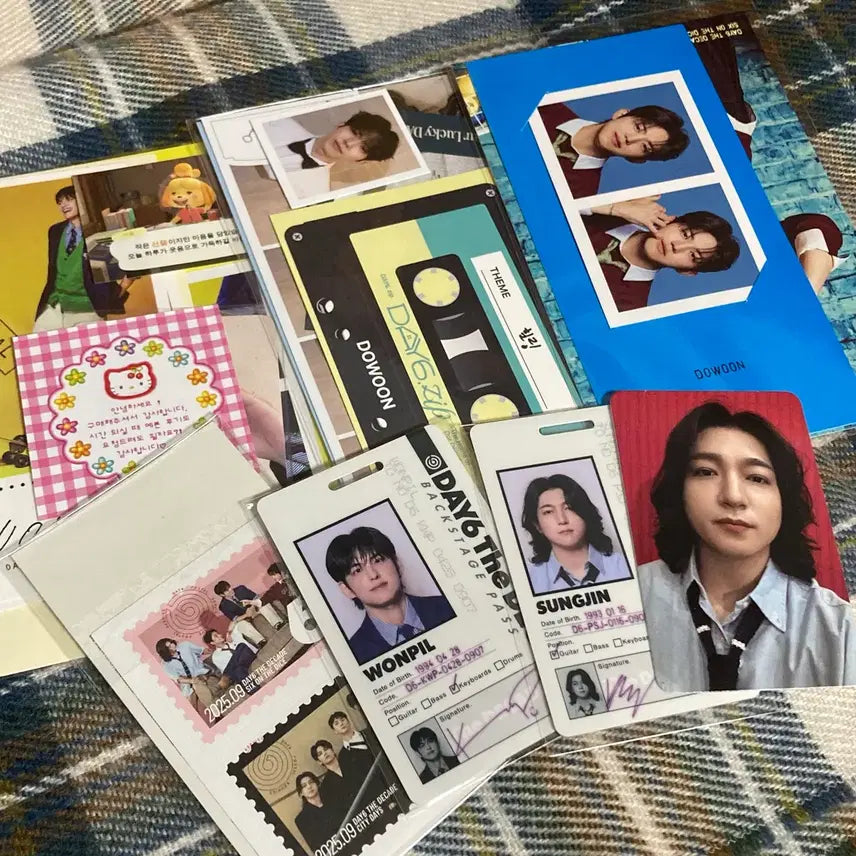 데이식스 포토카드 굿즈 일괄 양도