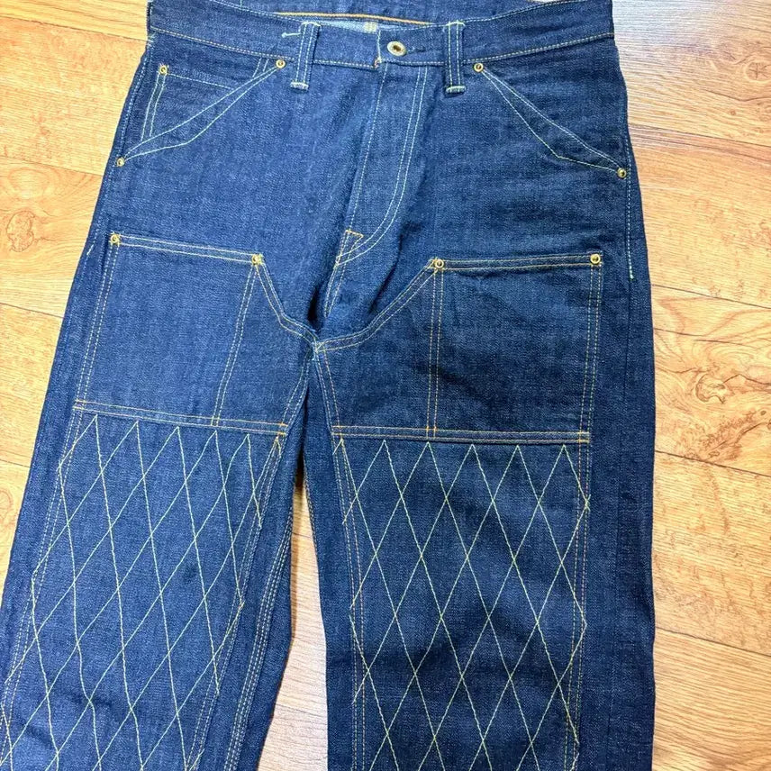 [BUNJANG] Photocard / [32]트로피클로딩 1606 더블니 스탠다드 더트 데님