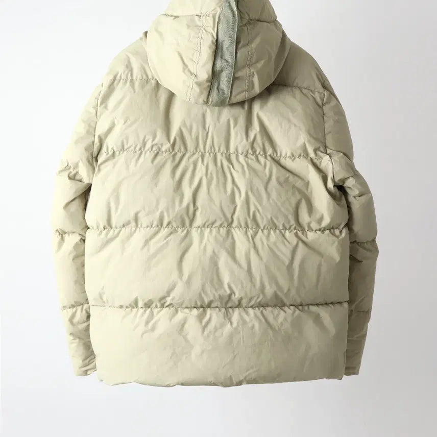 [BUNJANG] Stone Island Naslan Hooded Down Padded Jacket / 스톤아일랜드 나슬란 후드 다운패딩 베이지 L팝니다.