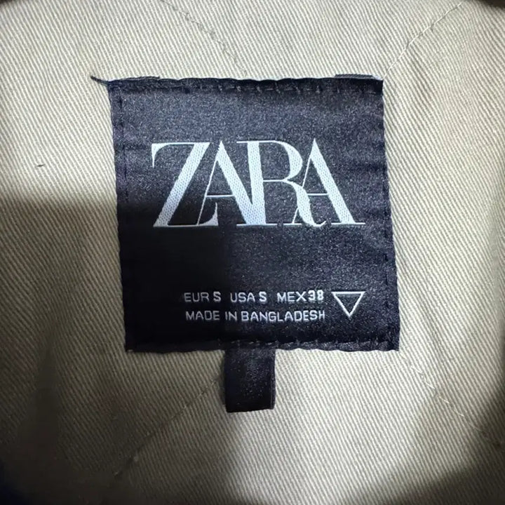 [BUNJANG] ZARA Contrasting Collar Denim Jacket / 자라 콘트라스팅 칼라 데님 자켓 블루