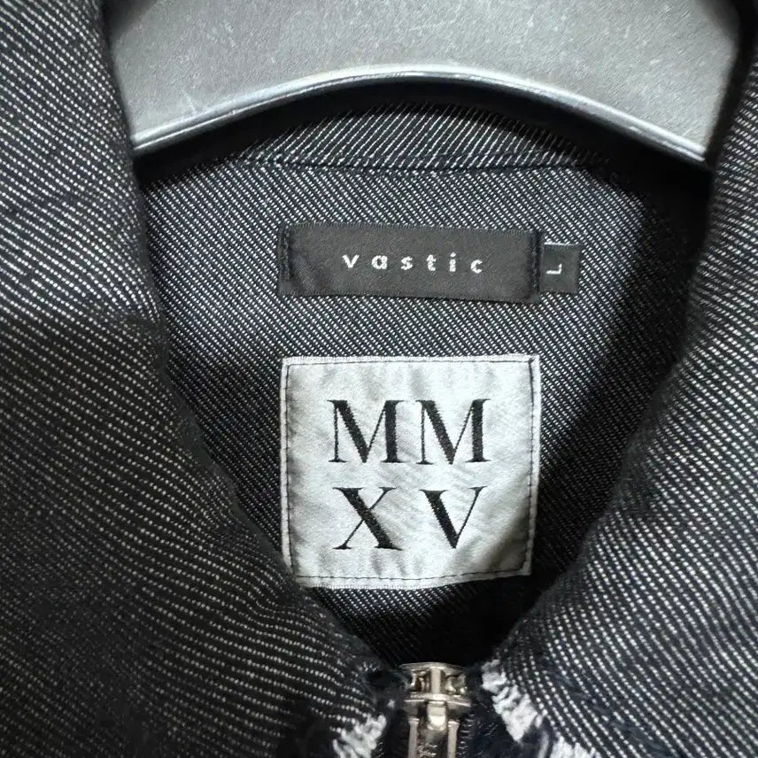 [BUNJANG] Indigo Stuff Cut Off Jacket / 스터프 컷 오프 자켓 인디고