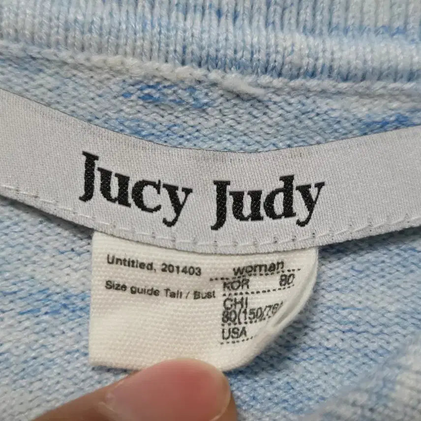 [BUNJANG] Juicy Judy Collared Pullover Knit Top / 쥬시쥬디 셔츠 카라 풀오버 니트 / 여성 니트/ 여자 니트