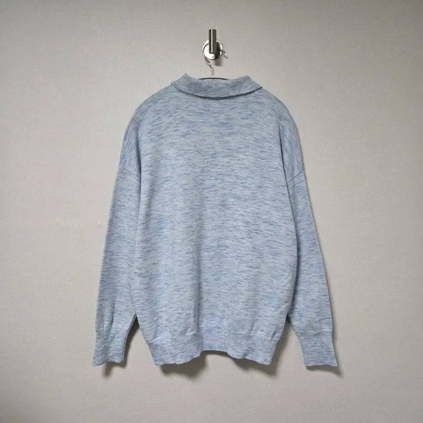 [BUNJANG] Juicy Judy Collared Pullover Knit Top / 쥬시쥬디 셔츠 카라 풀오버 니트 / 여성 니트/ 여자 니트