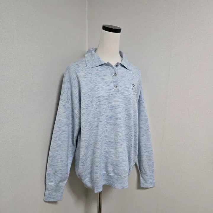 [BUNJANG] Juicy Judy Collared Pullover Knit Top / 쥬시쥬디 셔츠 카라 풀오버 니트 / 여성 니트/ 여자 니트