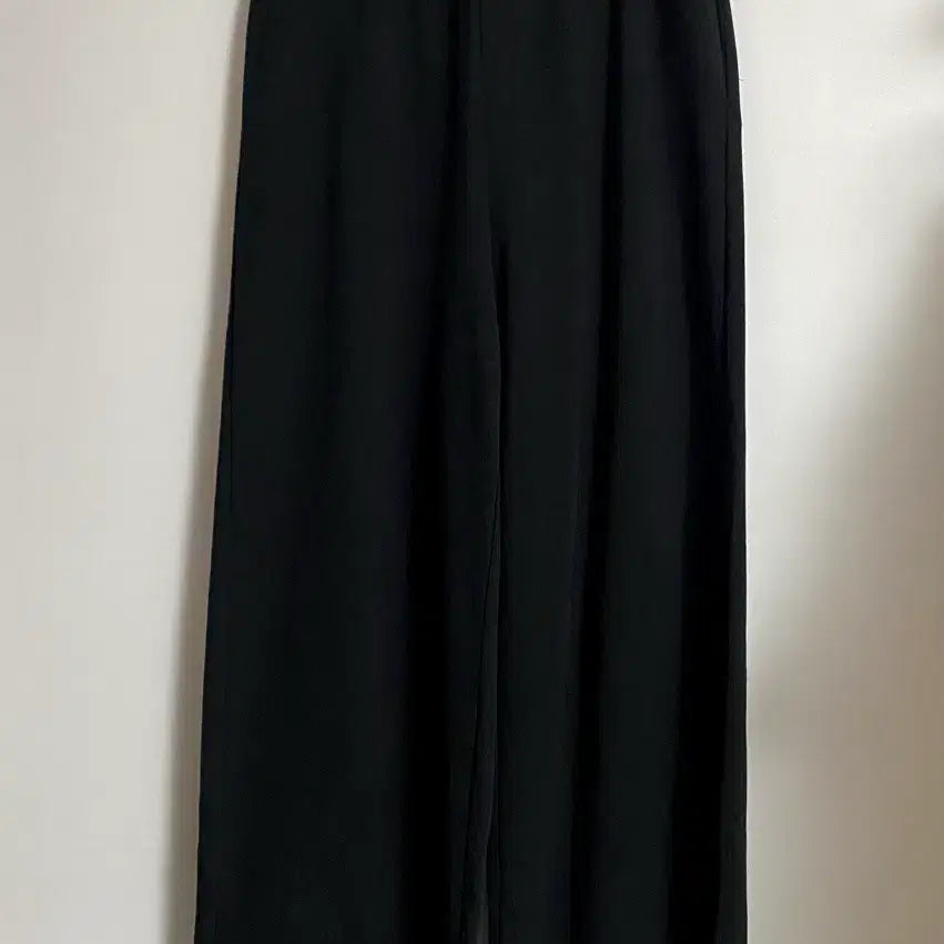 [BUNJANG] ZARA Straight Pants - Black - M / 자라 블랙 스트레이트 팬츠 M