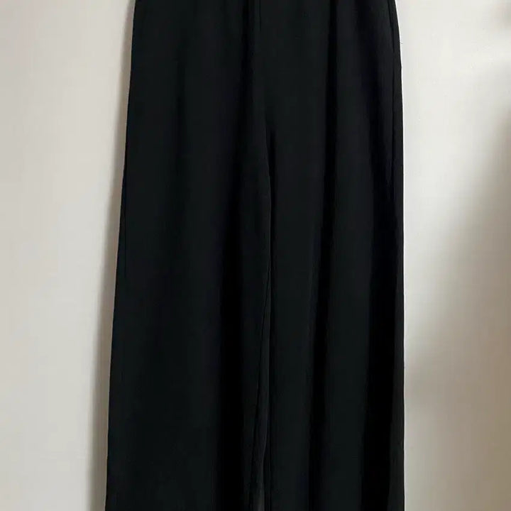 [BUNJANG] ZARA Straight Pants - Black - M / 자라 블랙 스트레이트 팬츠 M