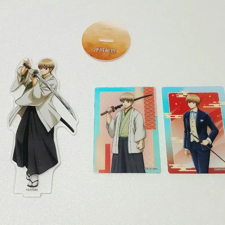 [SOLD OUT] 은혼  오키타 소고 아크릴스탠드&amp;오로라 클리어카드