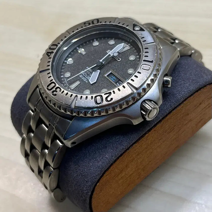 [BUNJANG] Seiko SBCZ005 Full Titanium Kinetic Diver Watch / (레어) 세이코 풀 티타늄 키네틱 다이버 한자판 sbcz005