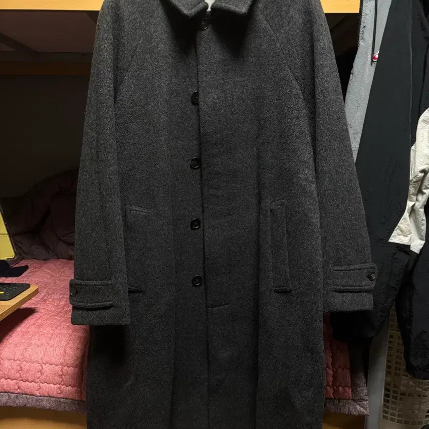 [BUNJANG] Node Archive Balmacaan Coat / 노드아카이브 발마칸 코트