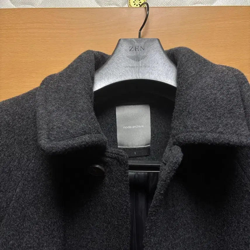 [BUNJANG] Node Archive Balmacaan Coat / 노드아카이브 발마칸 코트