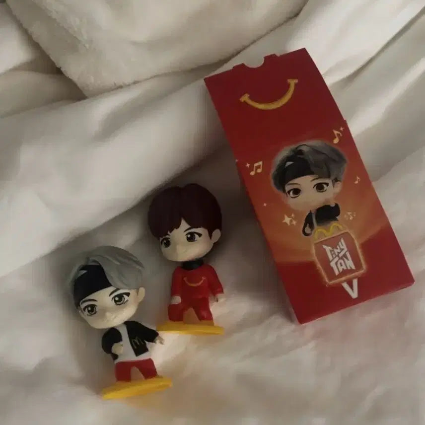 일괄)새상품)맥도날드  bts해피밀 TinyTAN 피규어 세트 뷔