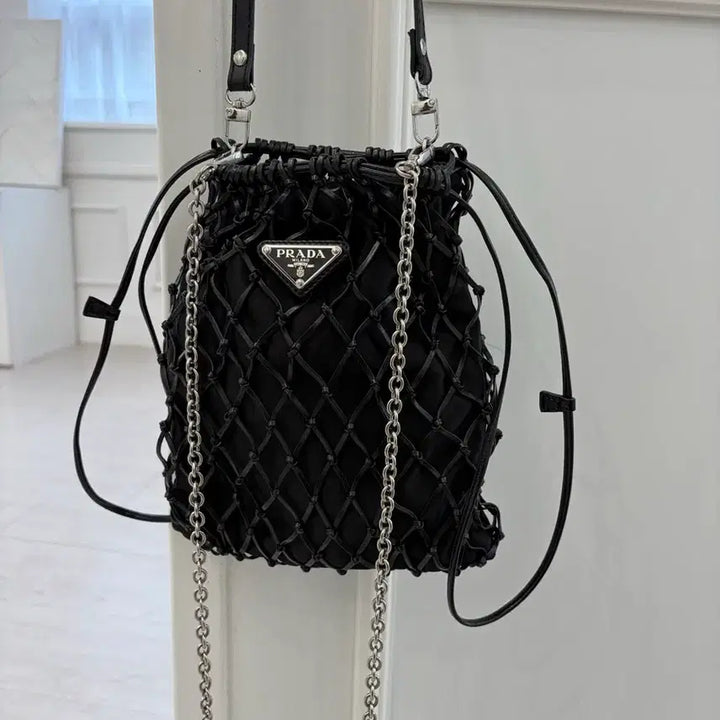 [BUNJANG] Prada Net Bucket Bag Crossbody / [A+ 정품] 프라다 네트 버킷백 크로스