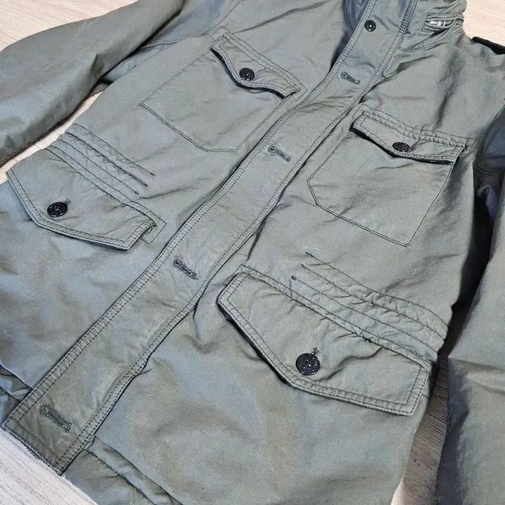 [BUNJANG] Stone Island David Jacket / 스톤아일랜드 다비드 야상 자켓 안감누빔