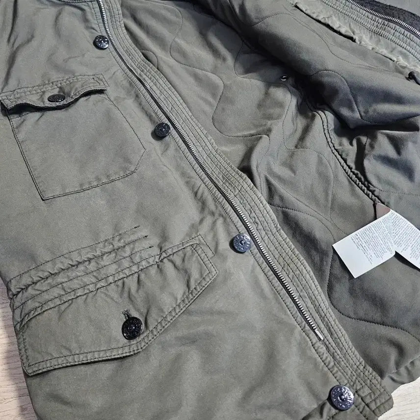 [BUNJANG] Stone Island David Jacket / 스톤아일랜드 다비드 야상 자켓 안감누빔