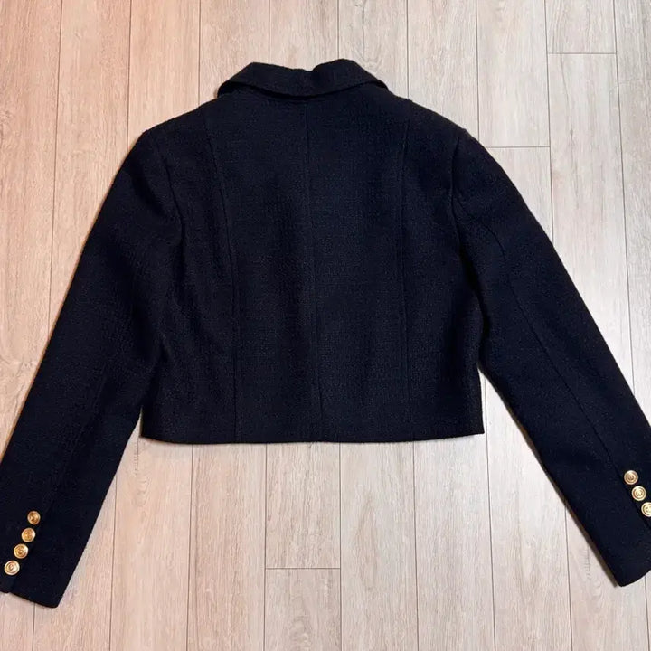 [BUNJANG] LOEUVRE Tweed Jacket - Navy / LOEUVRE 로에브르 트위드 자켓 네이비 (배송비 포함)