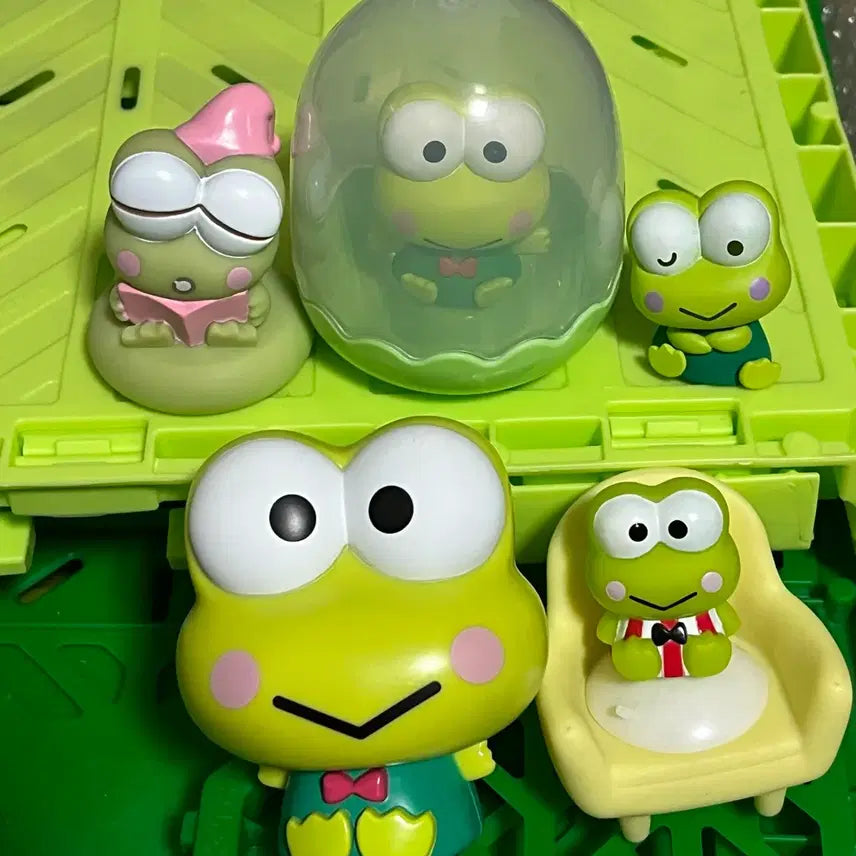 [BUNJANG] Sanrio Kerokerokeroppi Figure Bundle Set / 케로피 가챠 피규어 일괄