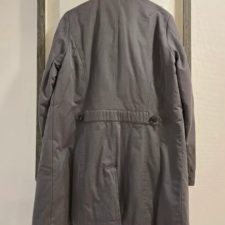 [BUNJANG] Tommy Hilfiger Charcoal Padded Trench Coat / 타미힐피거 차콜 패딩 트렌치 코트