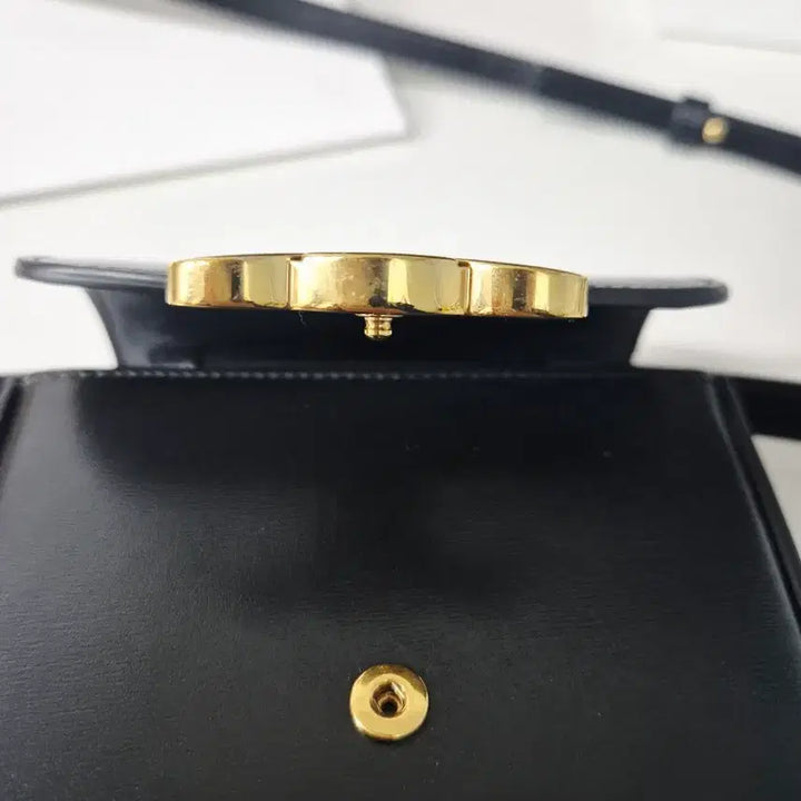 [BUNJANG] Celine Triomphe Mini Bag Black / 셀린느 트리옹프 미니백 블랙 (상태 좋음)
