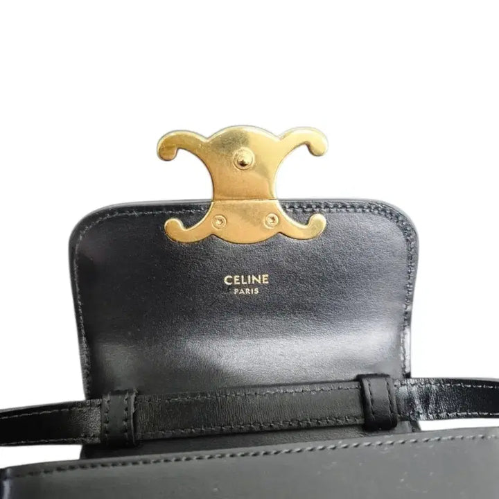 [BUNJANG] Celine Triomphe Black Mini Bag / 셀린느 트리옹프 블랙 미니백