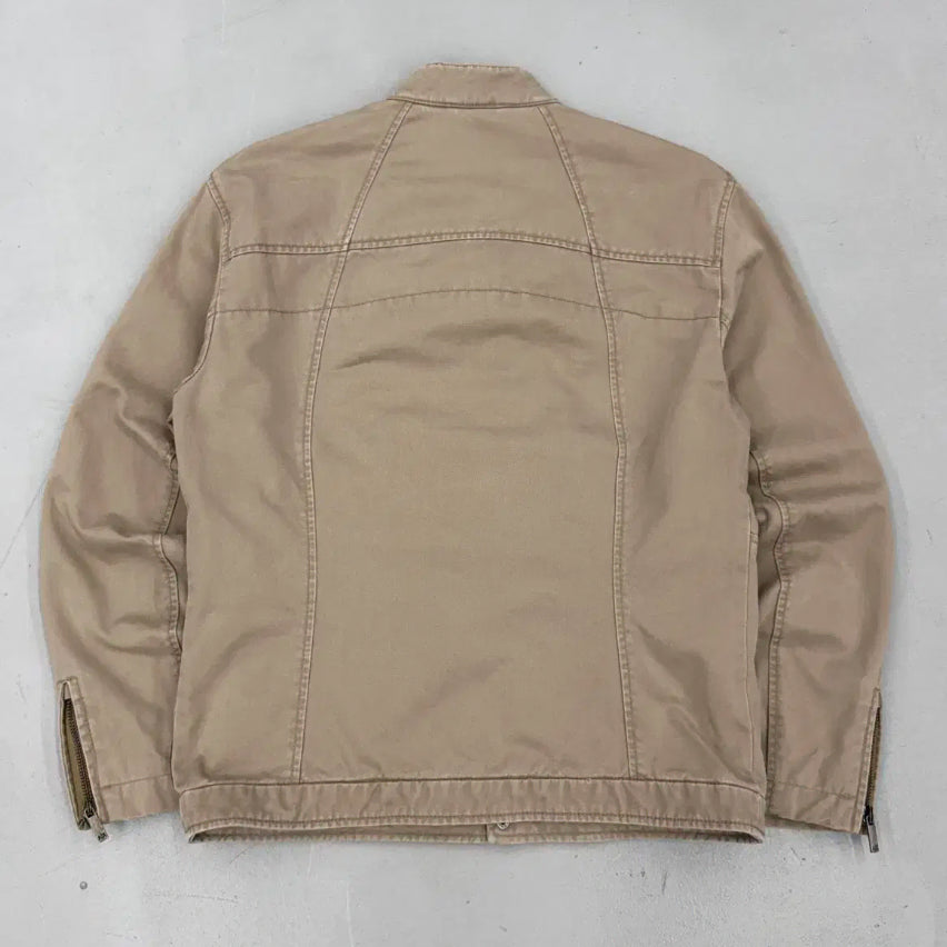 [BUNJANG] A/X Armani Exchange Two-Way Biker Jacket / [S] A/X 아르마니 익스체인지 투웨이 절개 바이커 자켓