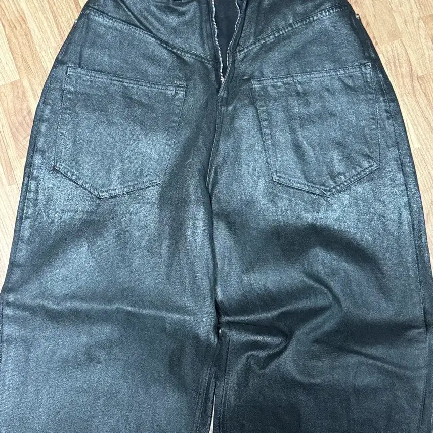 [BUNJANG] Project GR Coated Denim Pants Size 1 / 프로젝트GR 백워드 코티드 데님팬츠 1사이즈