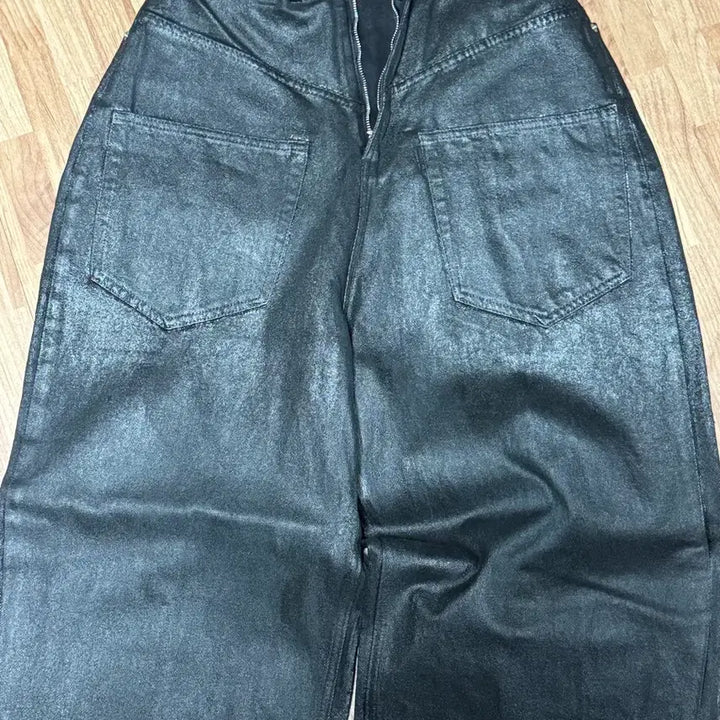 [BUNJANG] Project GR Coated Denim Pants Size 1 / 프로젝트GR 백워드 코티드 데님팬츠 1사이즈