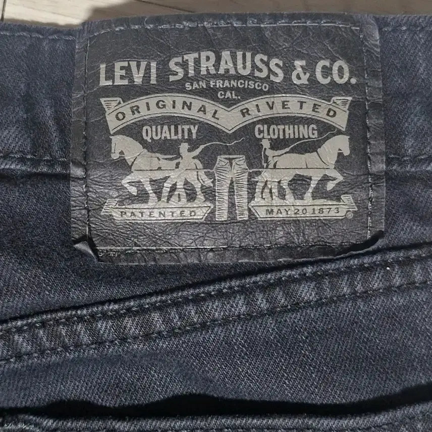 [BUNJANG] Levi's Black Denim Pants / 리바이스 블랙 청바지