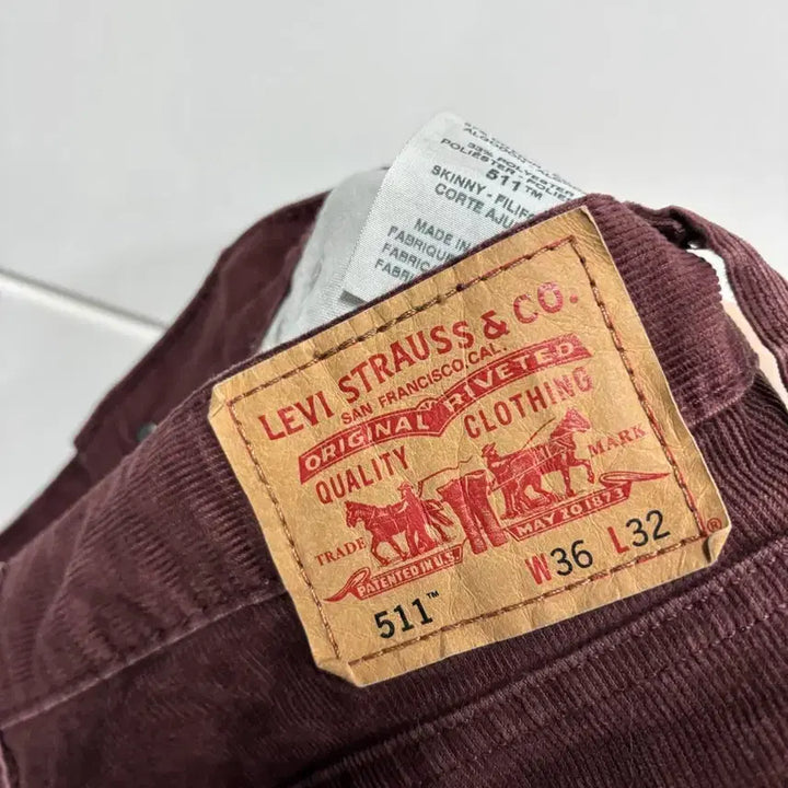 [BUNJANG] Levi's 511 Corduroy Pants / <만원빈티지> 최저가 보장!! 리바이스 511 코듀로이 팬츠 <<