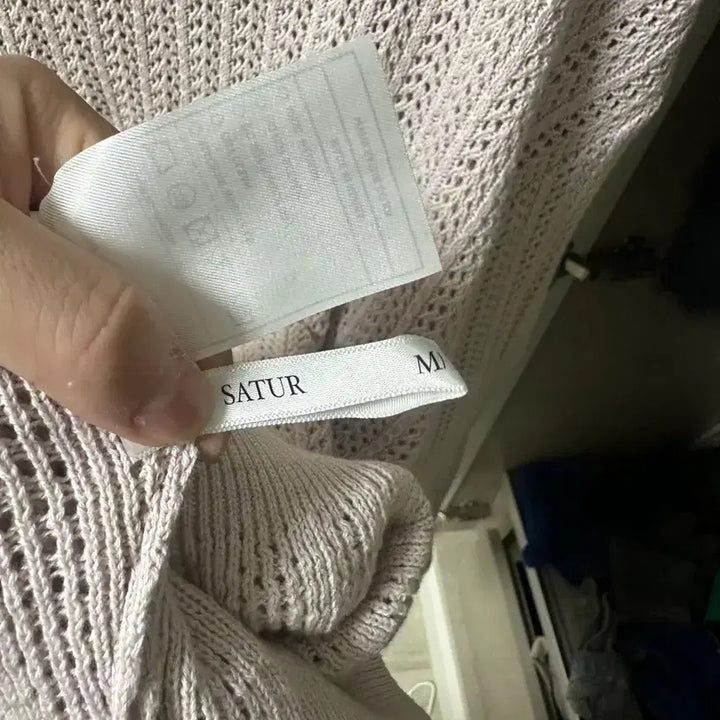 [BUNJANG] Setter Ibiza Natural Meshed Knit M / 세터 이비자 네추럴 메쉬드 니트 m