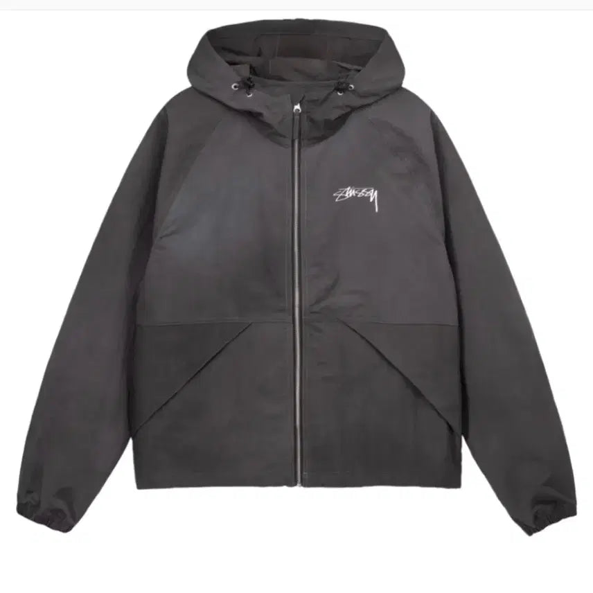 [BUNJANG] Stussy Wave Dye Shell Jacket / 스투시 웨이브 다이 쉘 자켓 블랙 s (115647)