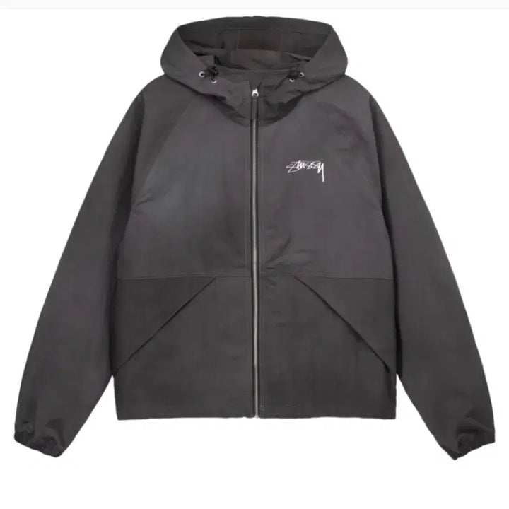 [BUNJANG] Stussy Wave Dye Shell Jacket / 스투시 웨이브 다이 쉘 자켓 블랙 s (115647)