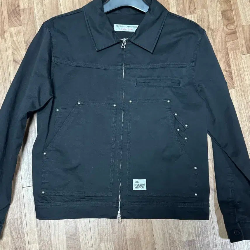[BUNJANG] The Museum Visitor Carpenter Jacket Black S / 더뮤지엄비지터 카펜터 자켓 블랙 S