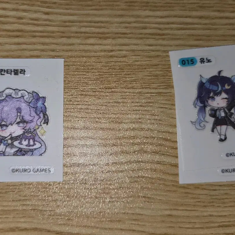[BUNJANG] GS25 Kantarella & Yuno Sticker / GS25 명조 띠부씰 칸타렐라, 유노 판매