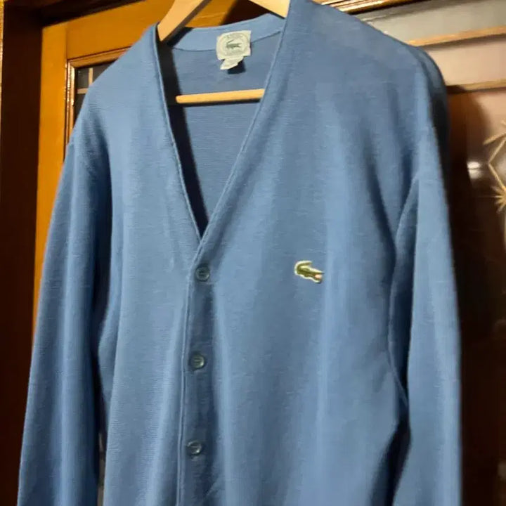 [BUNJANG] Lacoste USA Cardigan / 70-80s USA 라코스테 가디건