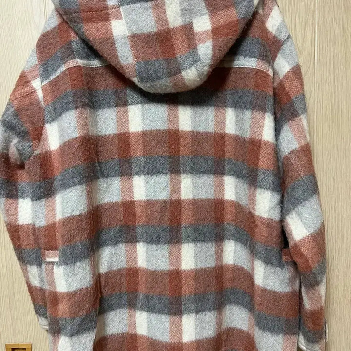 [BUNJANG] Customellow Wool Blend Casual Coat / 커스텀멜로우 부클 양모 케쥬얼 코트