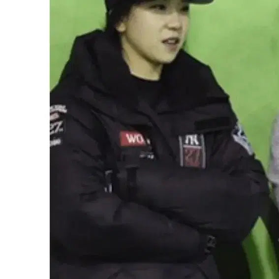 [BUNJANG] MLB Duck Down Red Long Padded Jacket / MLB 패딩