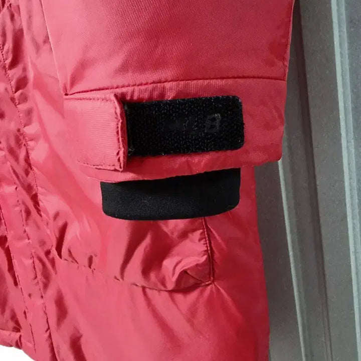 [BUNJANG] MLB Duck Down Red Long Padded Jacket / MLB 패딩