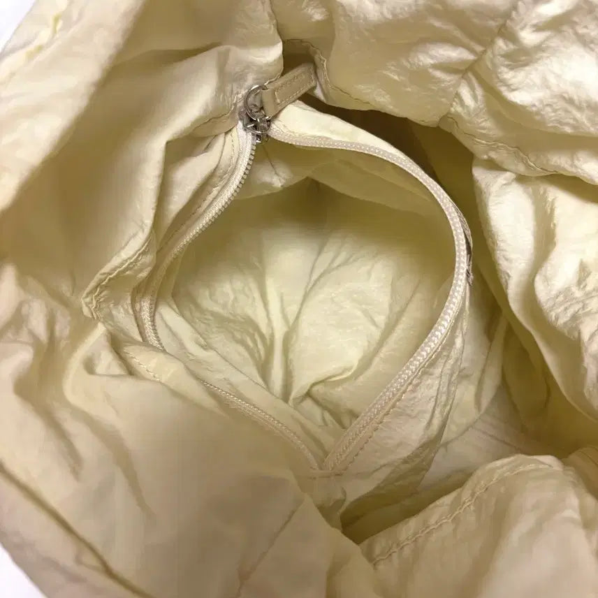 [BUNJANG] Atte Vanessa Bruno Lemon Yellow Backpack/Shoulder Bag S / 아떼바네사브루노 리본백팩 겸 숄더백 레몬옐로우 S