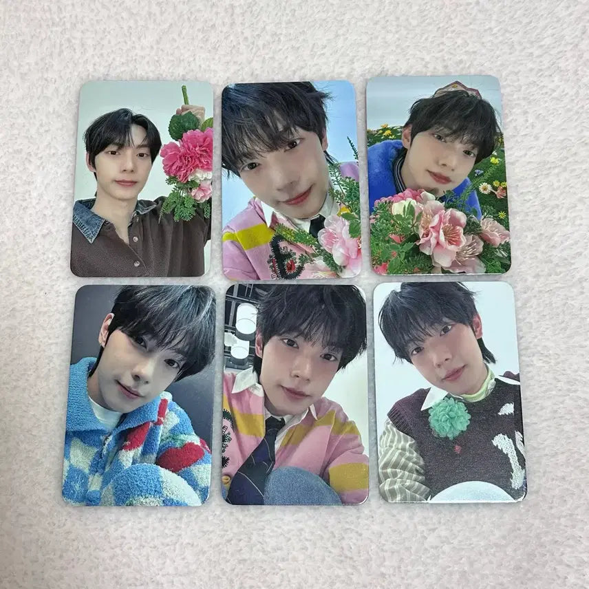 [BUNJANG] Lee Woojin Unreleased Photocard Bundle Set / 최립우 포카 미공포 6장 일괄 양도 판매